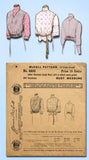 1910s Vintage Misses Victorian Shirtwaist McCall Sewing Pattern 4433 Size 20 28B - Vintage4me2