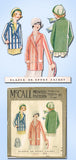 1920s Vintage McCall Sewing Patern 5522 Uncut Girls Flapper Blazer Jacket Sz 10 - Vintage4me2