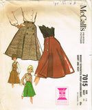 1960s Vintage McCalls Sewing Pattern 7015 Misses Skirt & Blouse Sz 34 Bust