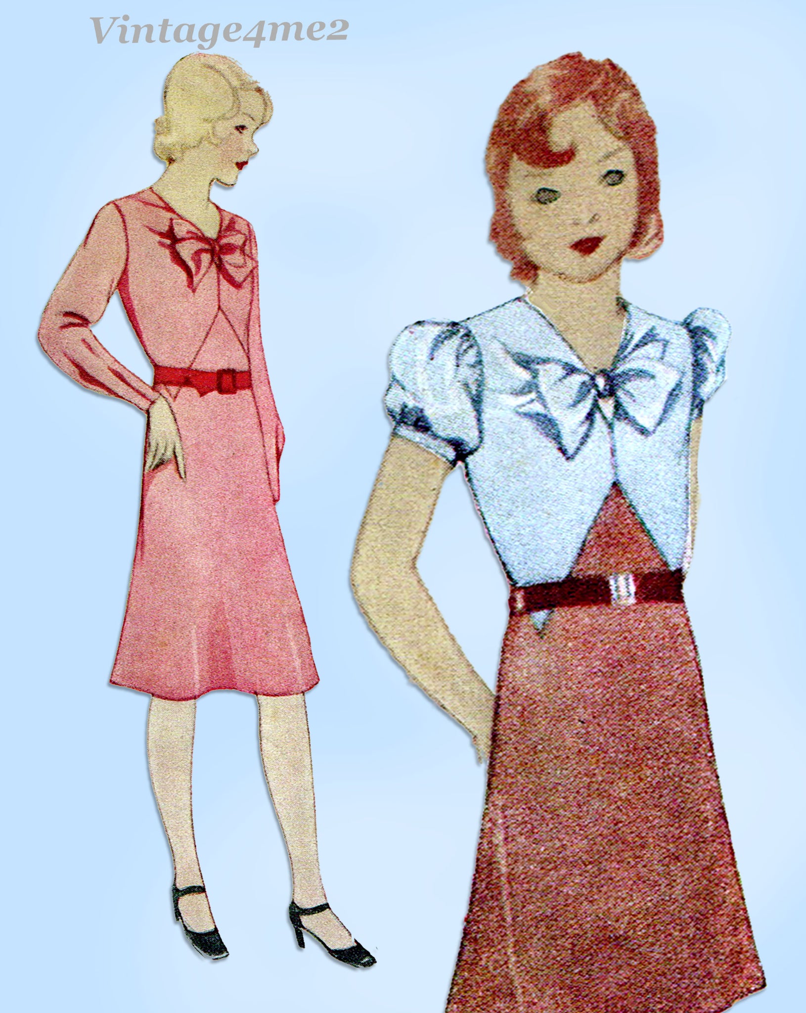 McCall 1930, Vintage Sewing Patterns