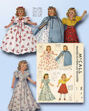 1940s Vintage McCall Sewing Pattern 918 WWII 22 Inch Movie Doll Clothes