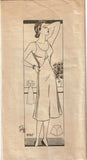 Marian Martin 9767: 1940s Misses Slip and Panties Sz 46 B Vintage Sewing Pattern