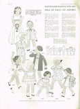 1930s Original VTG Pictorial Review Pattern 6442 Toddler Girls Shirred Dress Sz6