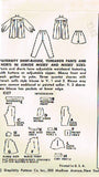 1950s Vintage Simplicity Sewing Pattern 1027 Misses Peddle Pushers & Blouse 31B