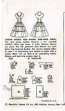 1950s Vintage Misses Dress Uncut 1955 Simplicity Sewing Pattern 1083 Size 12