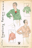 Simplicity 1465 Plus Size Blouse 46 Bust