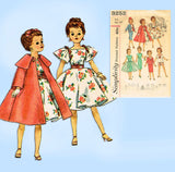 Simplicity 3252: 1950s Cute 14in Miss Revlon Doll Clothes Set Vintage Sewing Pattern