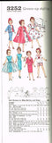 Simplicity 3252: 1950s Cute 14in Miss Revlon Doll Clothes Set Vintage Sewing Pattern