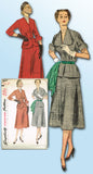 1950s Vintage SImplicity Sewing Pattern 3635 Uncut Misses Suit Size 37 Bust