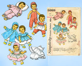 1960s Vintage Simplicity Sewing Pattern 3669 25 In Betsy Wetsy Doll Clothes ORIG