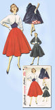 1950s Vintage Simplicity Sewing Pattern 3773 Uncut Misses Bolero Suit Size 14