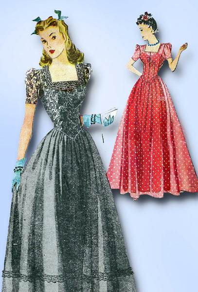 1940s Ball Gowns