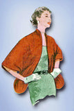 1950s Vintage Simplicity Sewing Pattern 4477 Misses Shrug and Stoles Set Sz SM