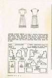 1940s Vintage Misses WWII Dress Uncut 1943 Simplicity Sewing Pattern 4571 Sz 14