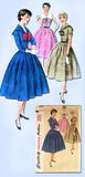 1950s Misses Simplicity Sewing Pattern 4875 Uncut Misses Sailor Dress Sz 12 30B