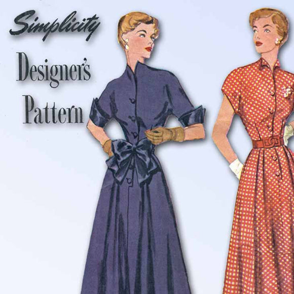 1940s Misses Sheath Dress Simplicity 2992 Vintage Sewing Pattern Dress With  Skirt Panels Kimono Sleeves Large Pockets Size 16 Bust 34 -  Norway
