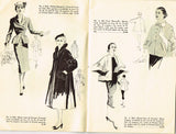 1950s Rare Vintage Spadea American Designer Sewing Pattern Small Catalog Vo VI