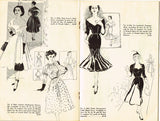 1950s Rare Vintage Spadea American Designer Sewing Pattern Small Catalog Vo VI