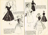 1950s Rare Vintage Spadea American Designer Sewing Pattern Small Catalog Vo VI