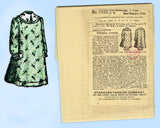 Standard 7030: 1890s Rare Toddler Girls Sacque Apron 24B Vintage Sewing Pattern