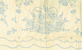 1950s Original Vintage Vogart Embroidery Transfer 601 Uncut Floral Pillowcases