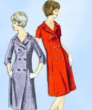 Vogue 6072: Uncut Misses Coat Dress Sz 36 B Original Vintage Sewing Pattern - Vintage4me2