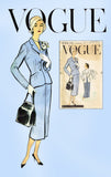 1950s Vintage Vogue Sewing Pattern 9194 Stunning Misses Slender Suit Sz 36 Bust