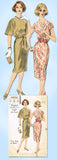 1960s Original Vintage Vogue Pattern 9950 Very Easy Misses Kimono Dress Sz 36 B