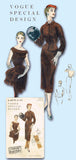 1950s Vintage Vogue Special Design Sewing Pattern S-4519 Dress and Jacket Sz 32B